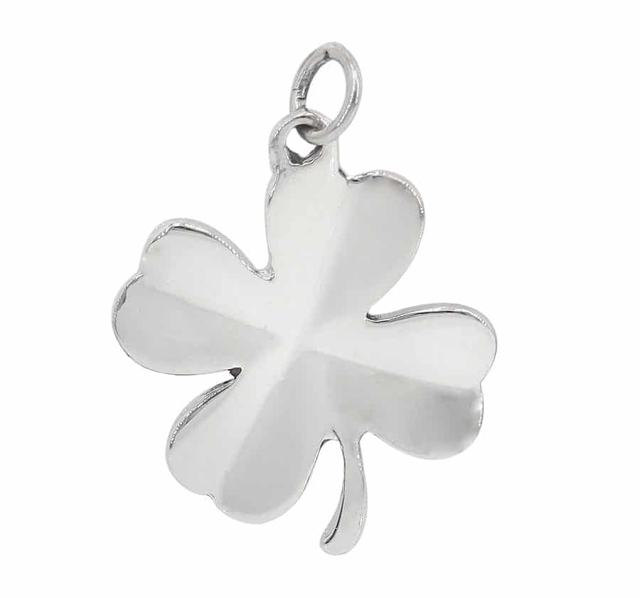 Four Leaf Clover Pendant, 26x25mm
