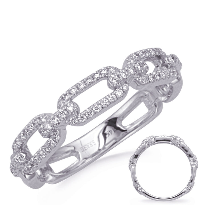 White Gold Diamond Band