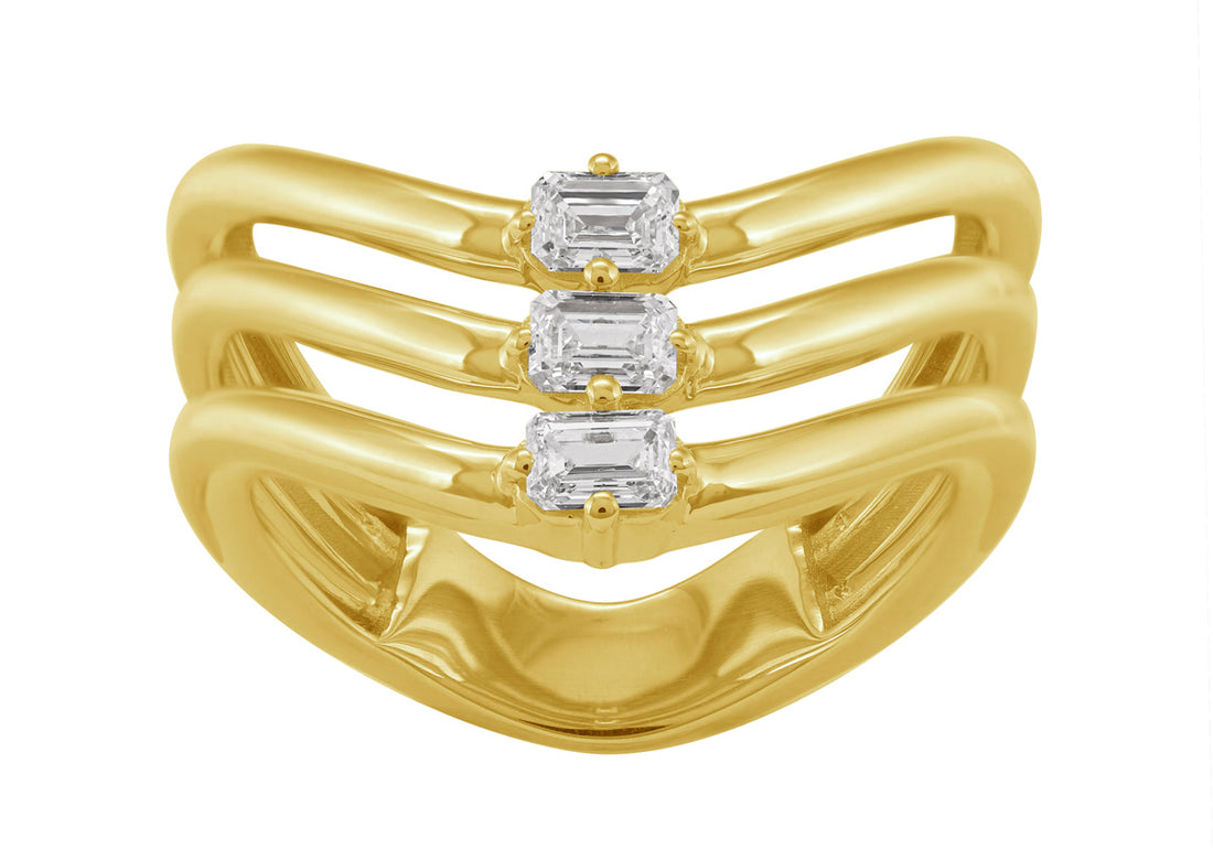 Yellow Gold Diamond Ring