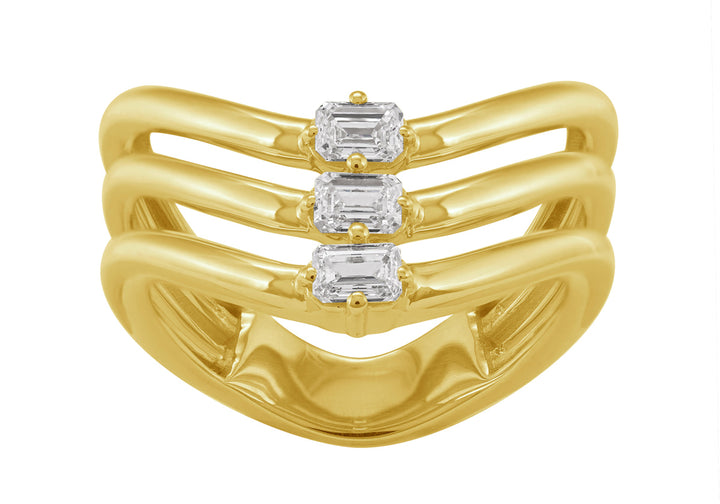 Yellow Gold Diamond Ring