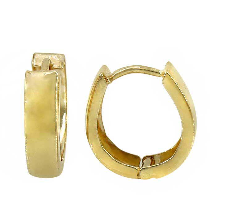 12x11.5mm Oval Earring