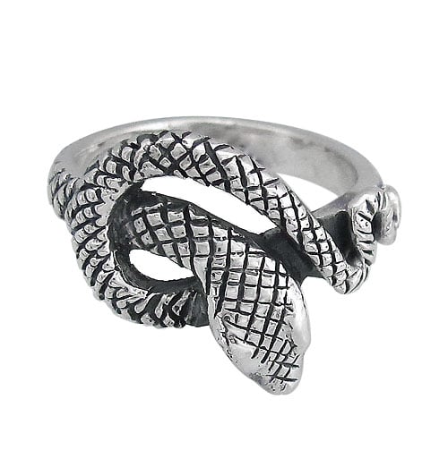 Smooth Snake Ring - MN0740_1